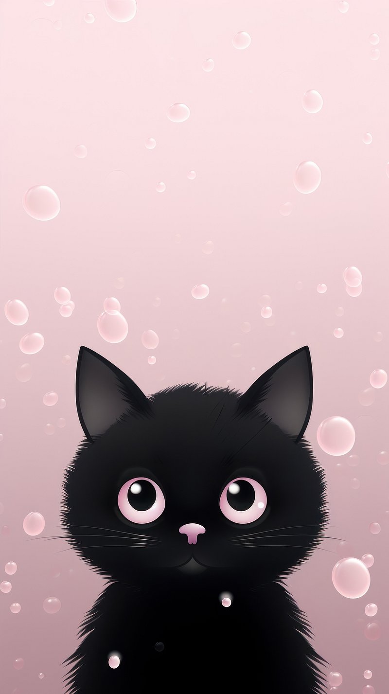 cute black backgrounds 0058