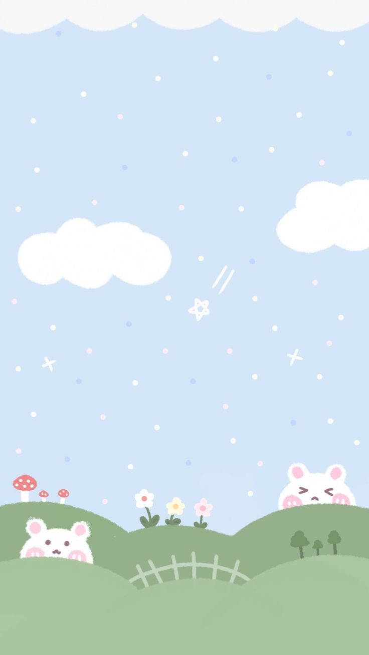 cute blue backgrounds 0097