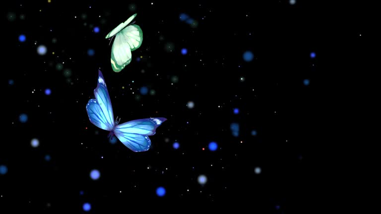 cute blue butterfly backgrounds 0065