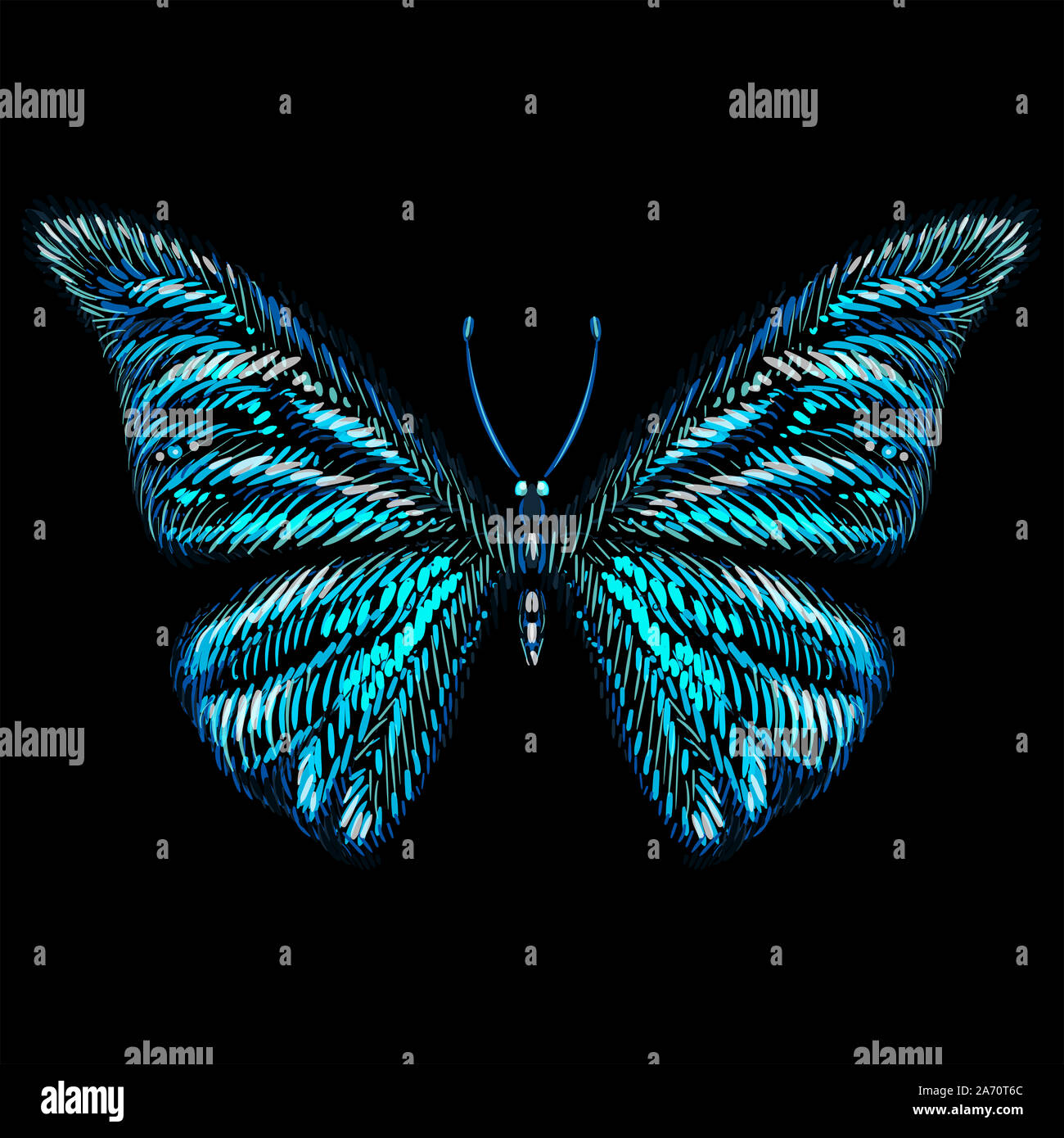 cute blue butterfly backgrounds 0096