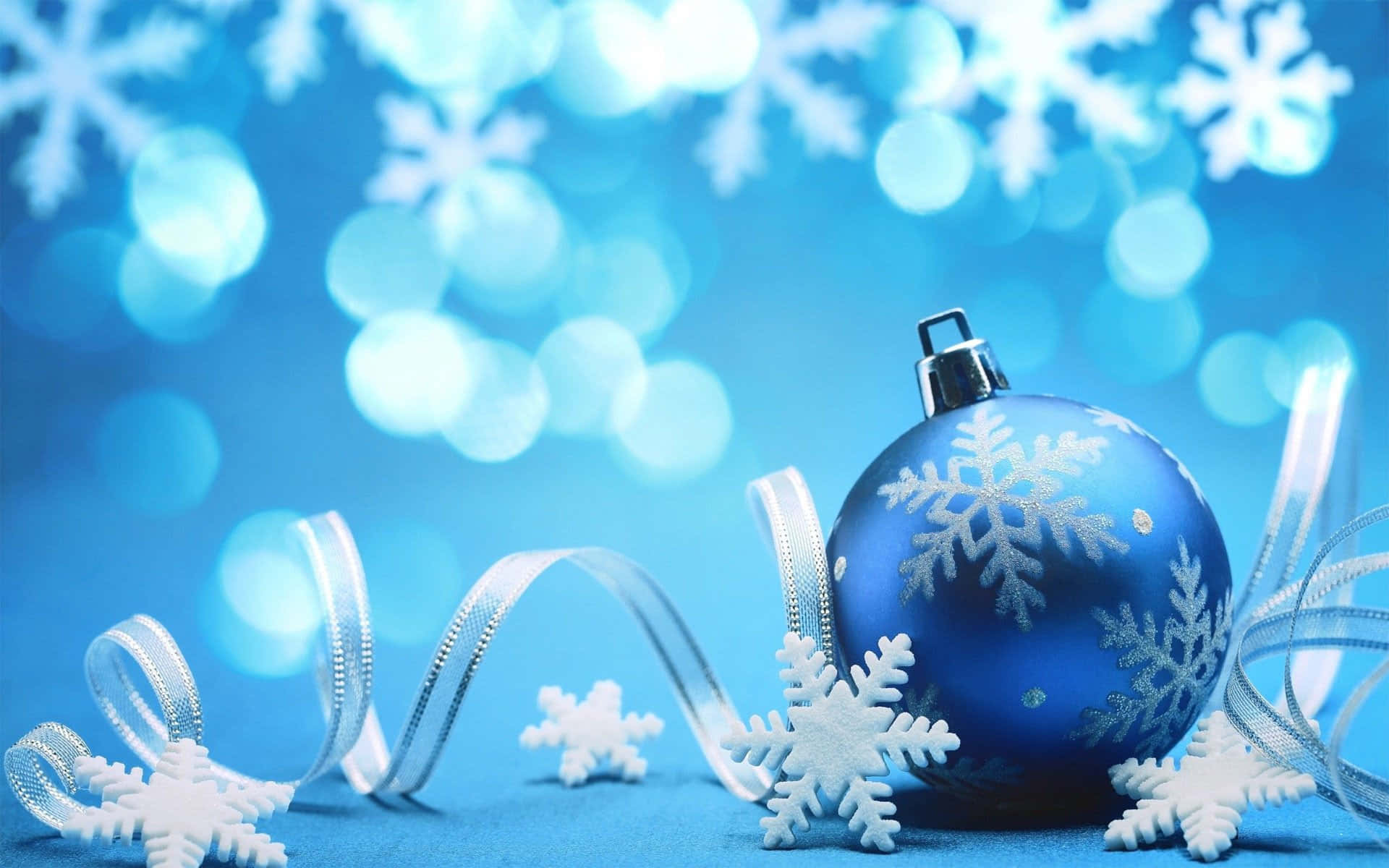 cute blue christmas background 0011