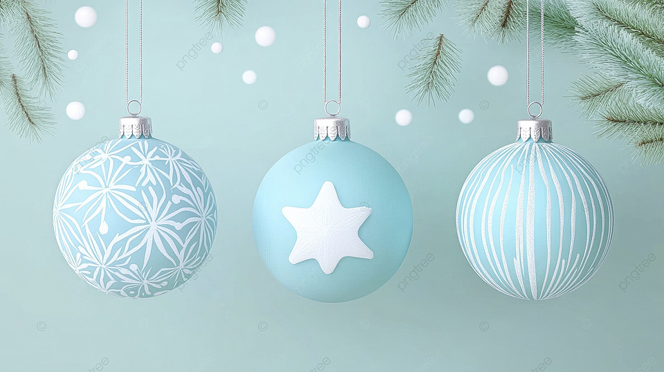 cute blue christmas background 0014