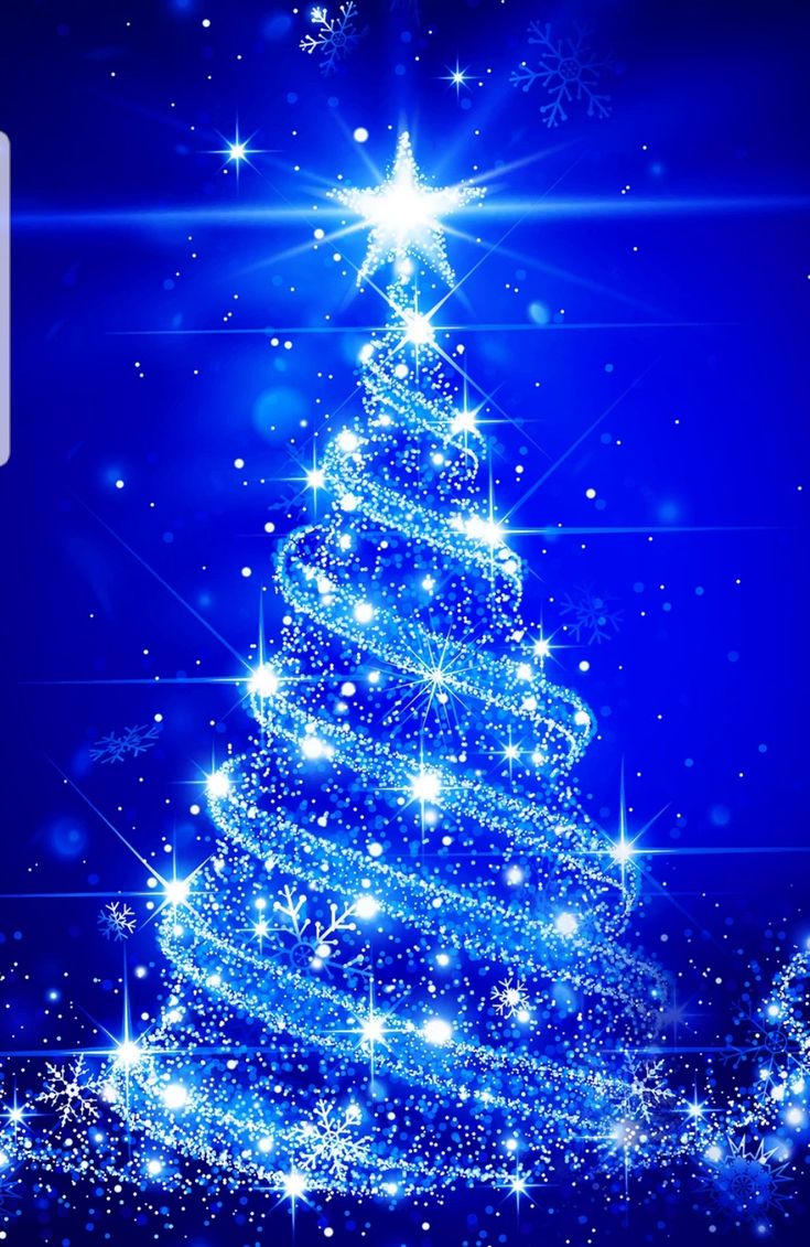 cute blue christmas background 0016