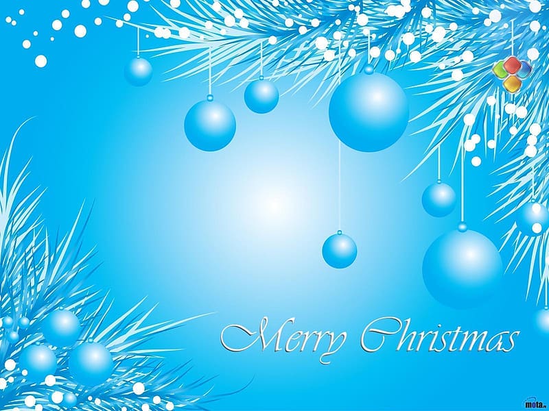 cute blue christmas background 0021