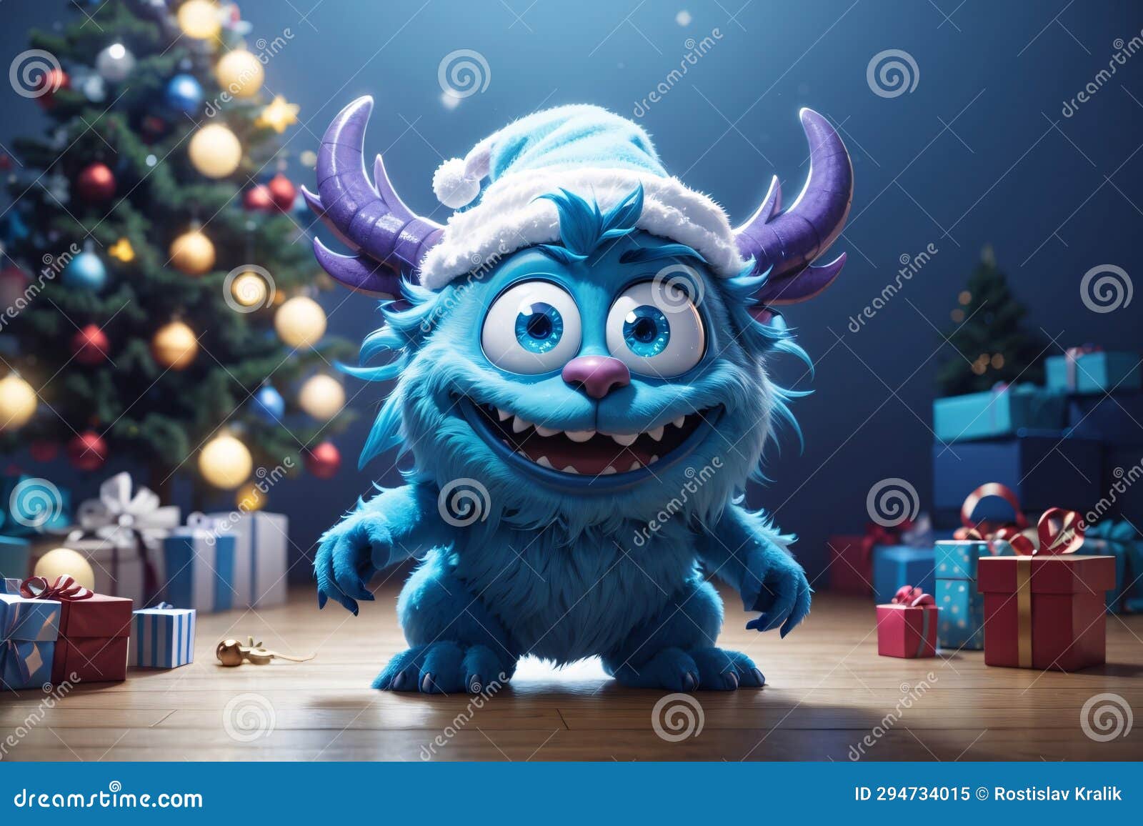 cute blue christmas background 0027