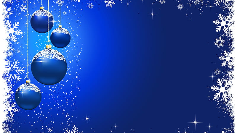 cute blue christmas background 0033