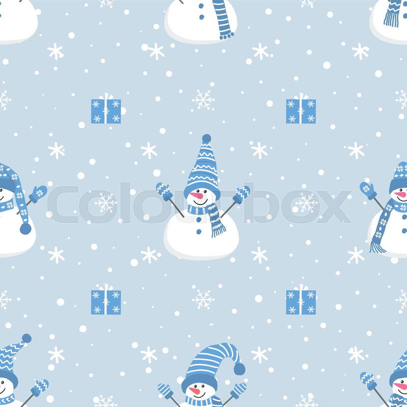 cute blue christmas background 0037