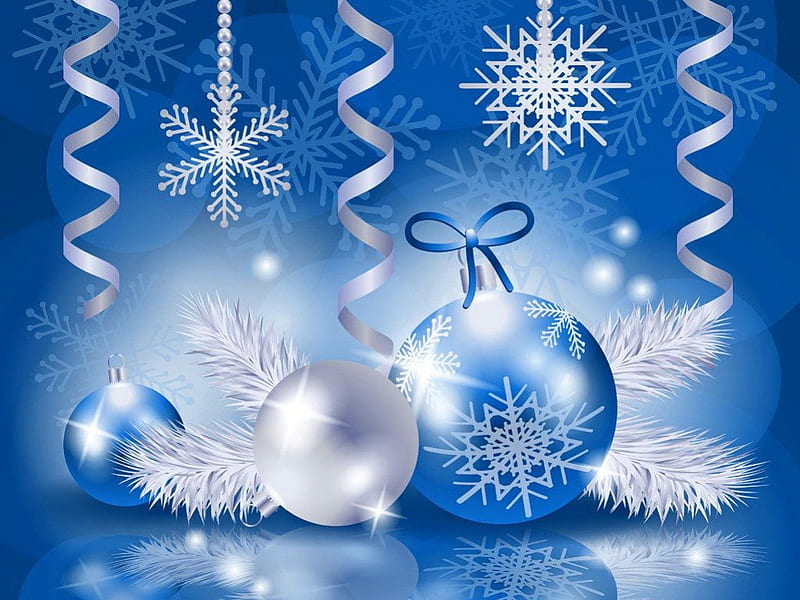 cute blue christmas background 0041