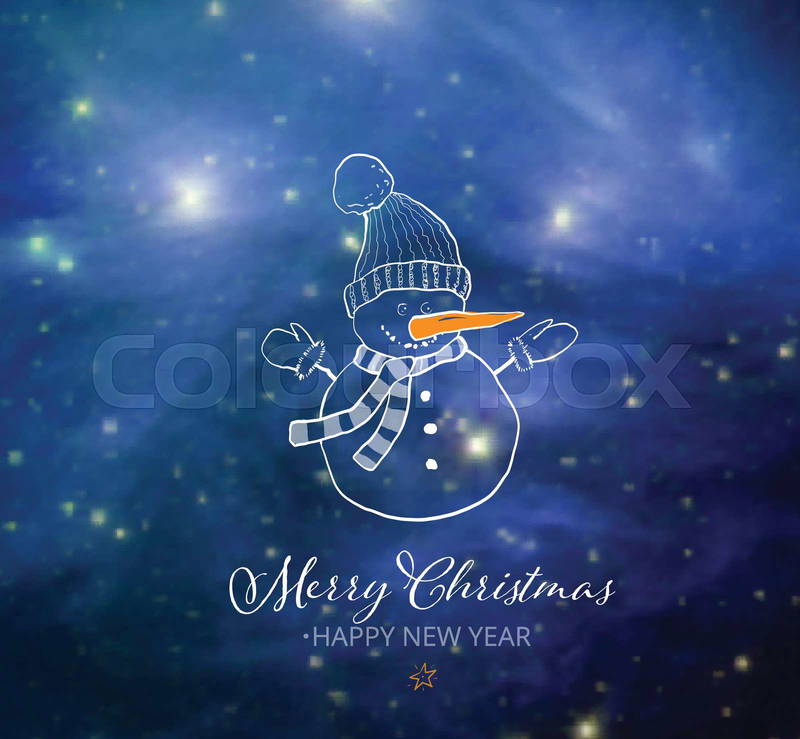 cute blue christmas background 0042