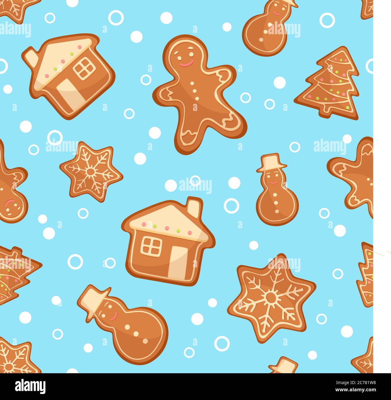 cute blue christmas background 0052