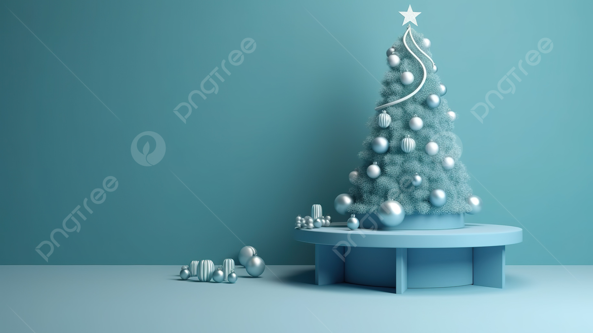 cute blue christmas background 0053