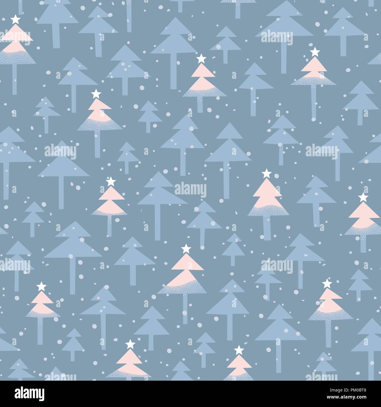 cute blue christmas background 0054