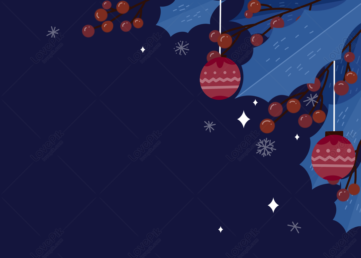 cute blue christmas background 0058