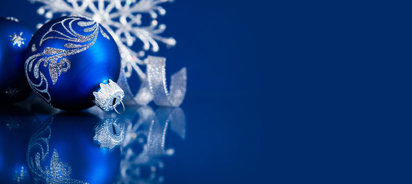 cute blue christmas background 0066