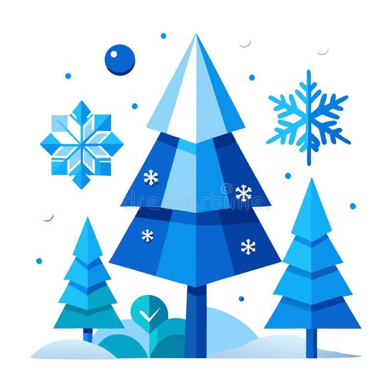 cute blue christmas background 0070