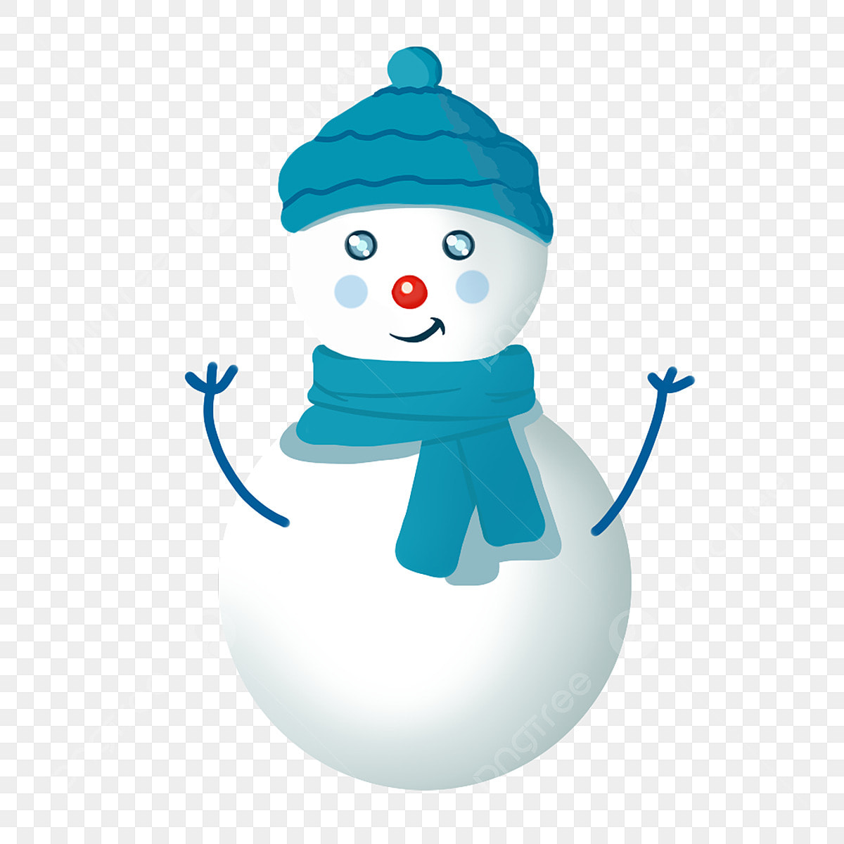 cute blue christmas background 0073