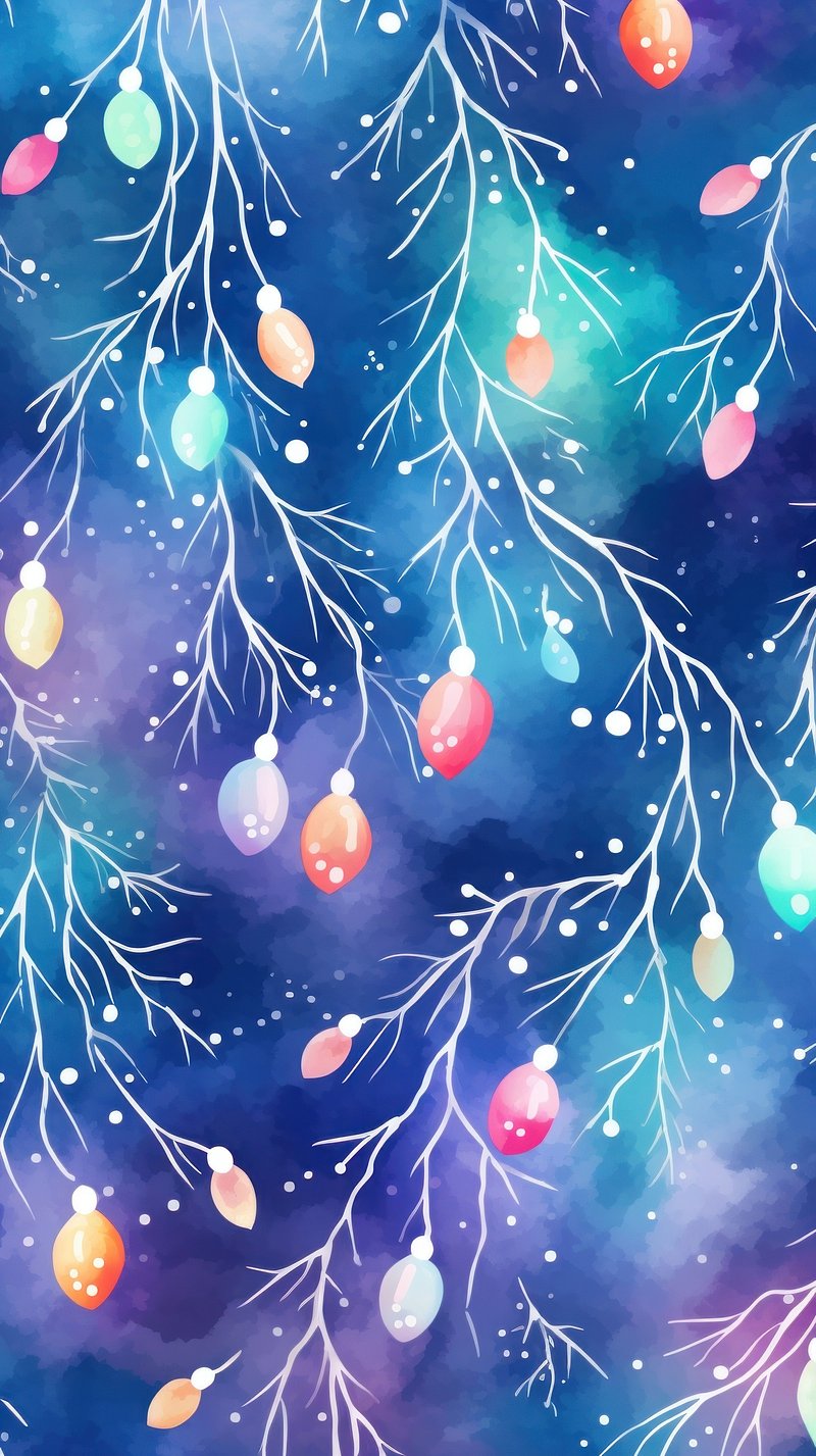 cute blue christmas background 0079