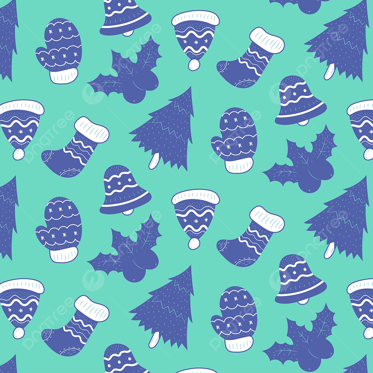 cute blue christmas background 0082