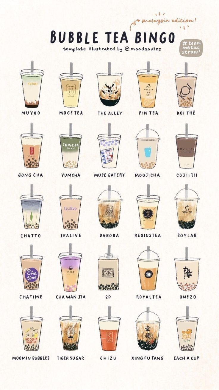 cute boba backgrounds 0019