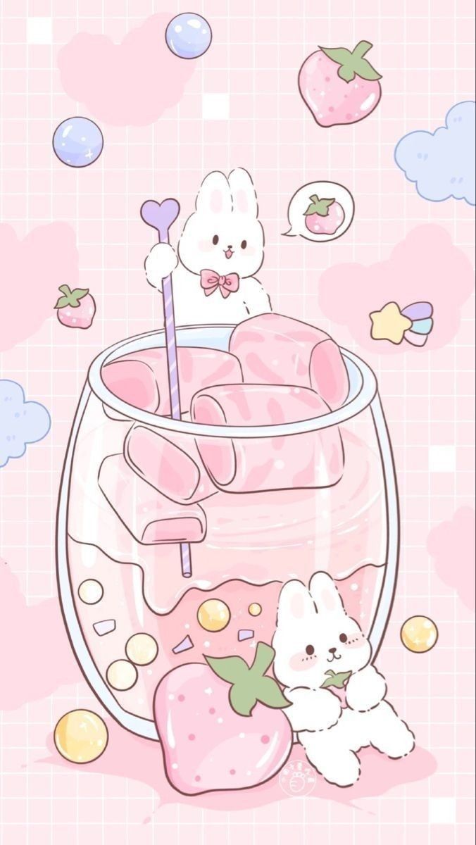 cute boba backgrounds 0031