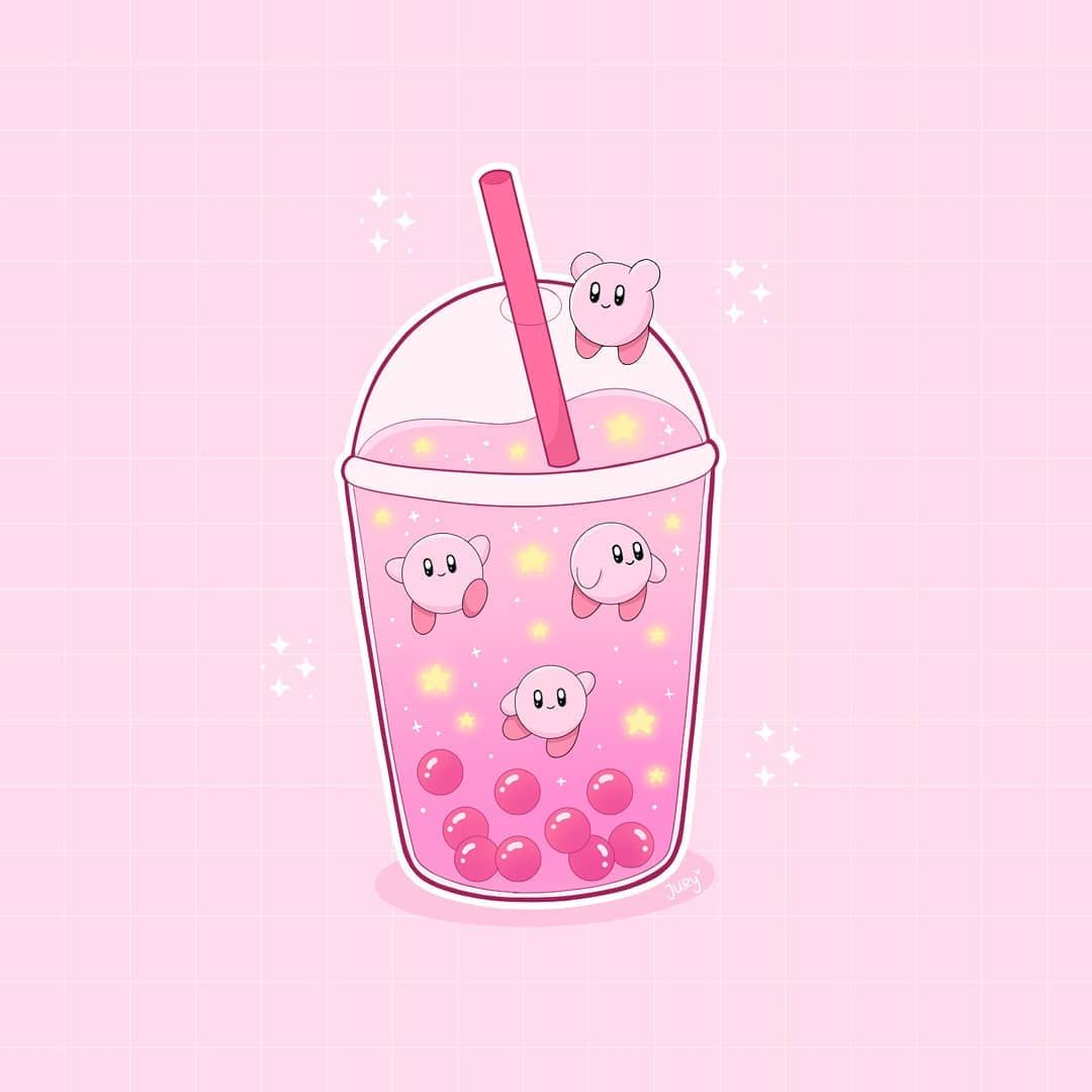 cute boba backgrounds 0053