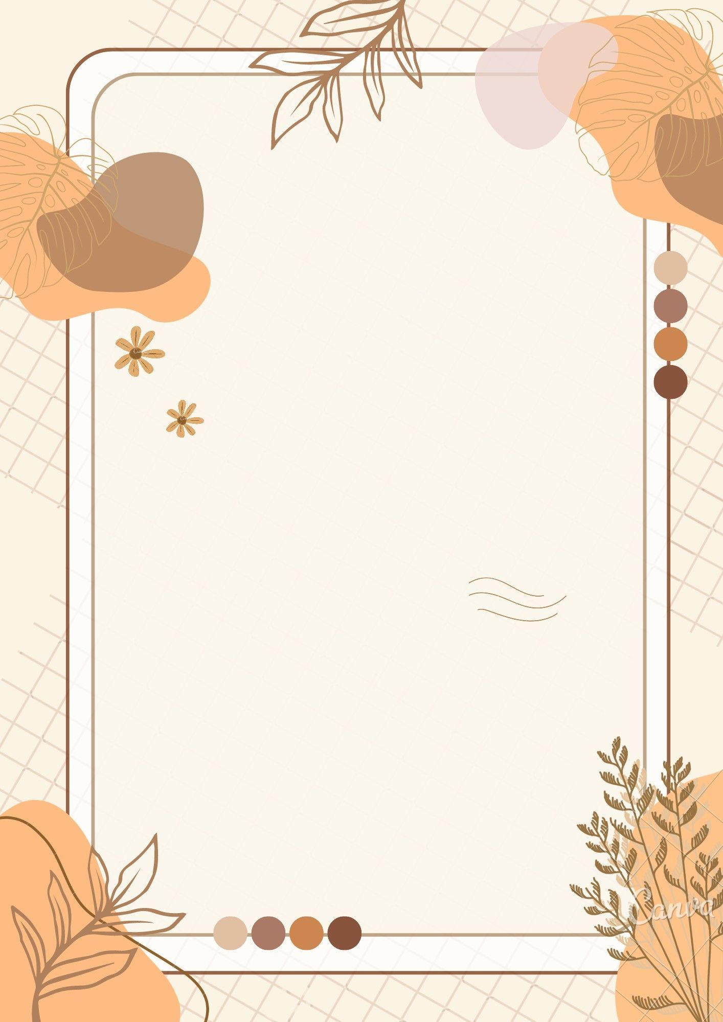 cute border background design 0010