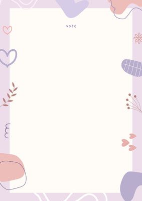 cute border background design 0023