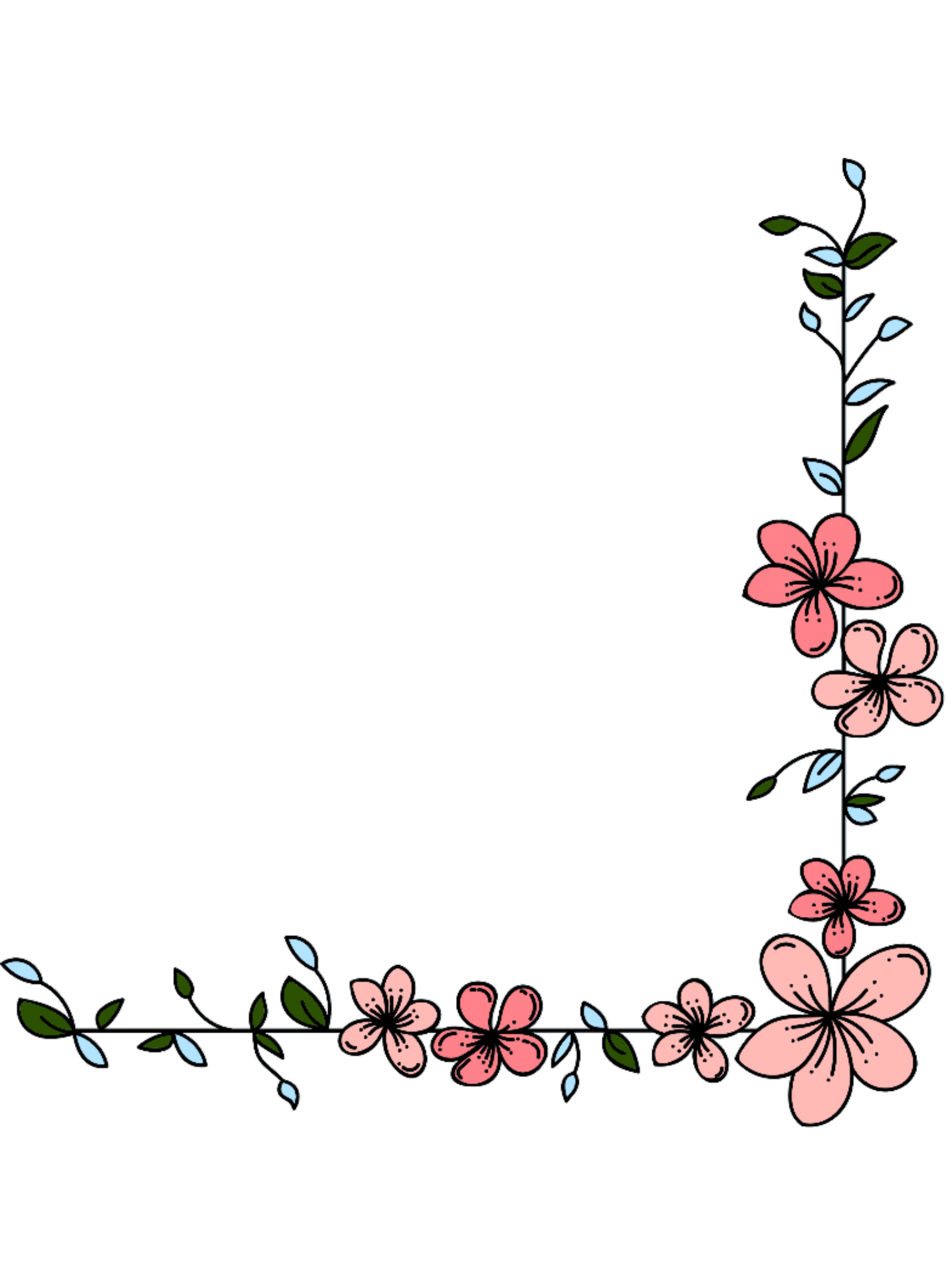 cute border background design 0048