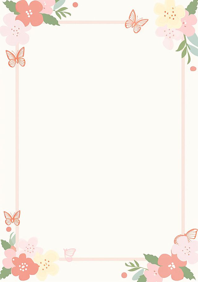 cute border background design 0055