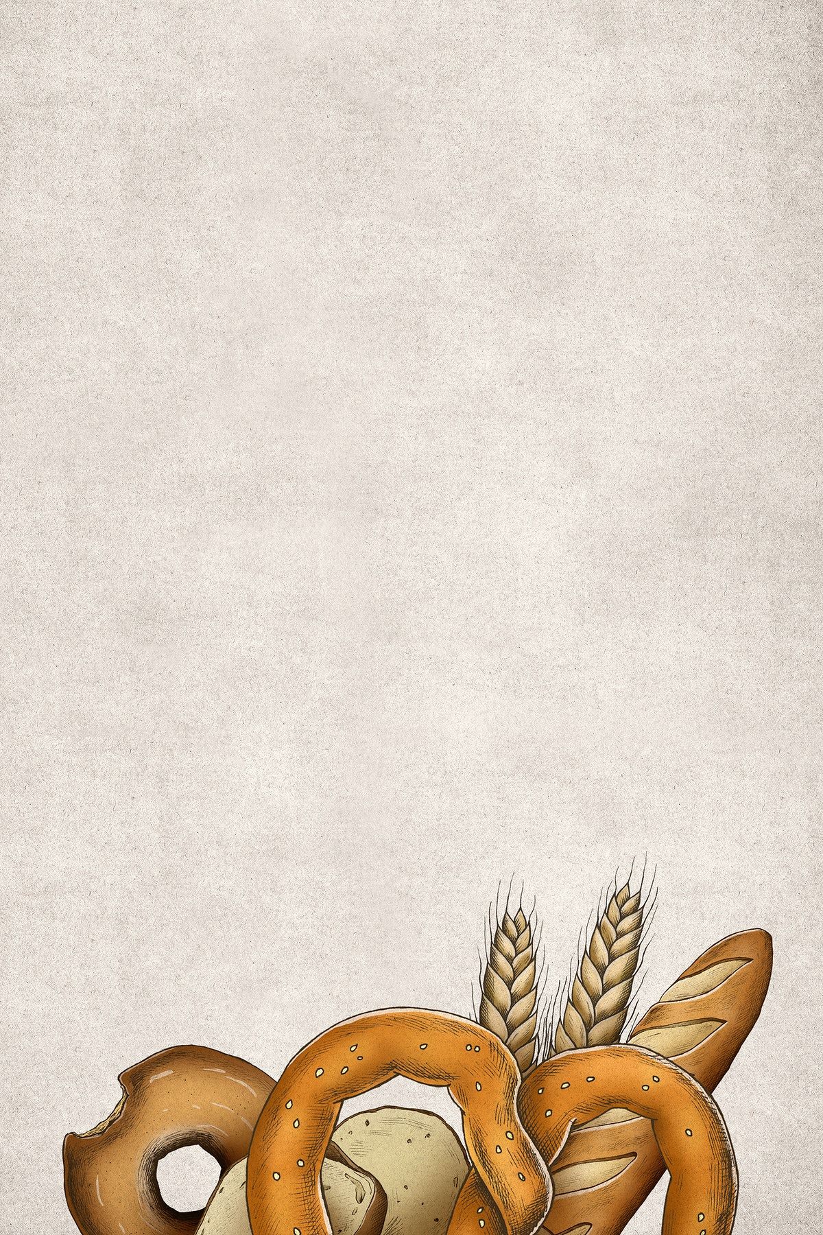 cute bread background 0030