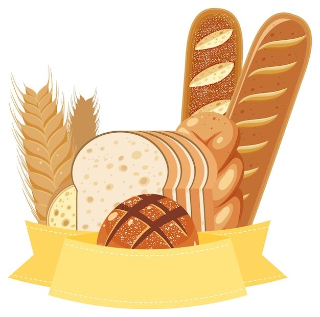 cute bread background 0050