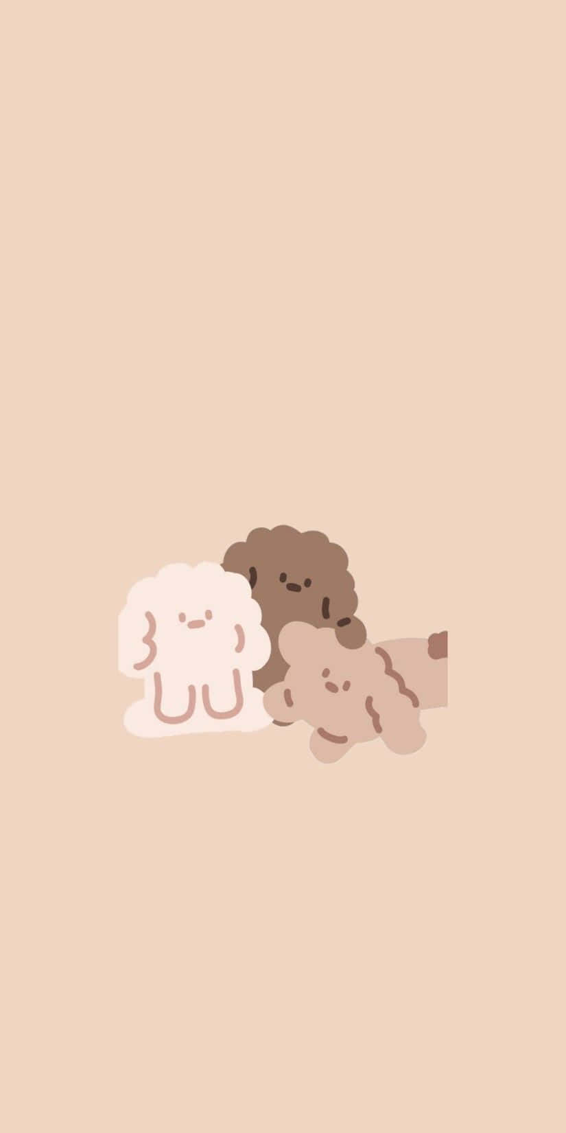 cute brown backgrounds 0013