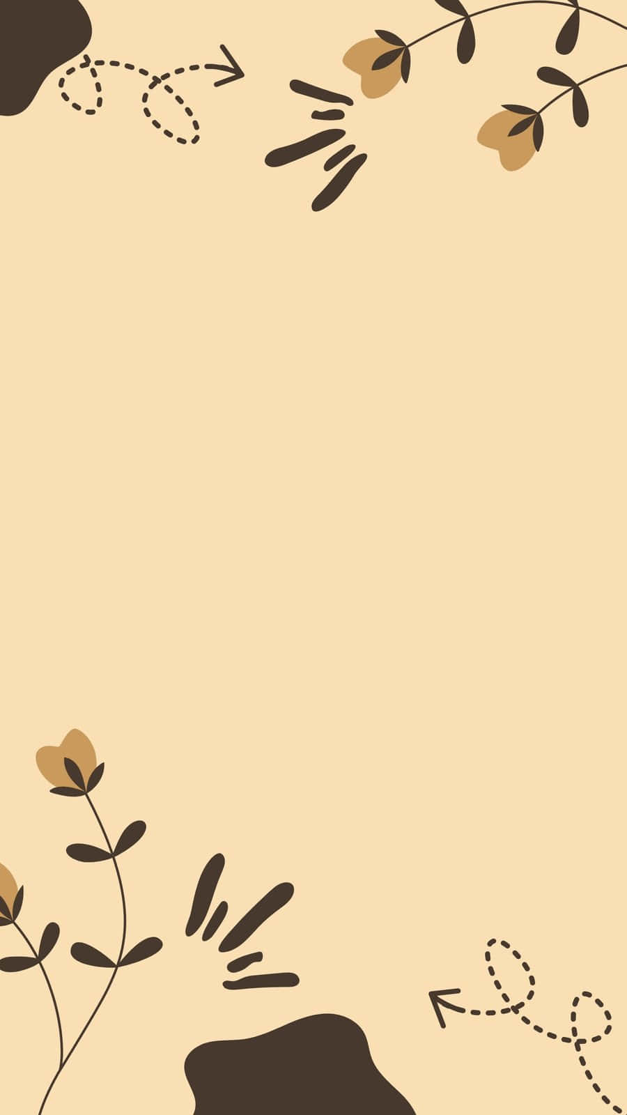 cute brown backgrounds 0034