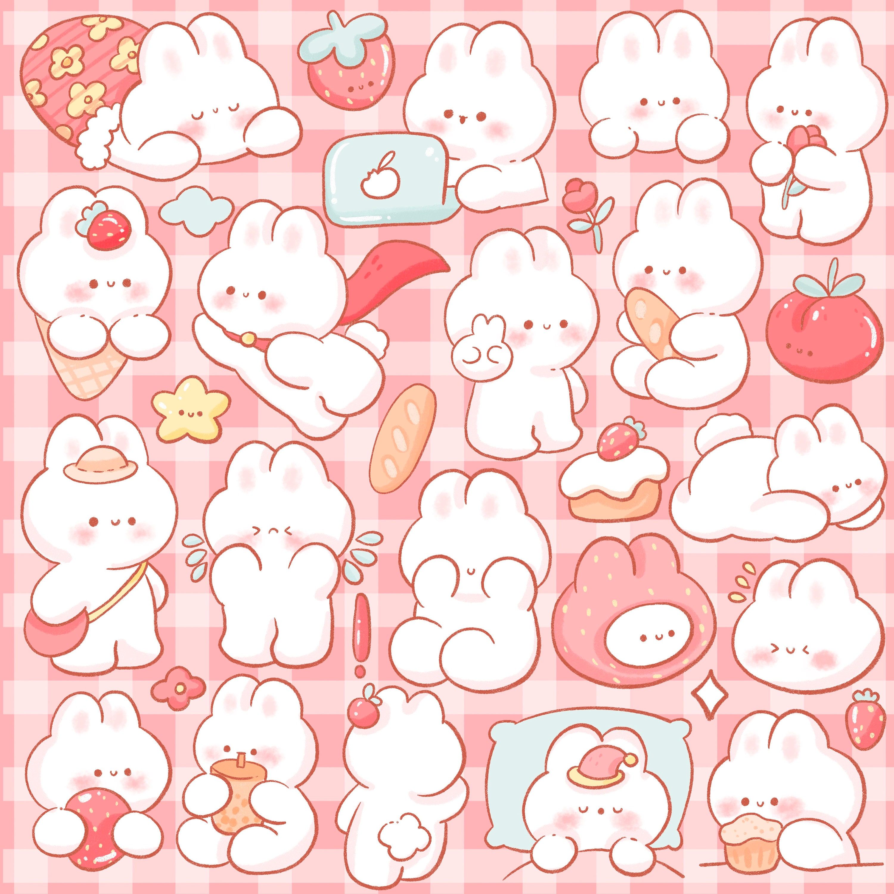 cute bunny backgrounds for wallpapers