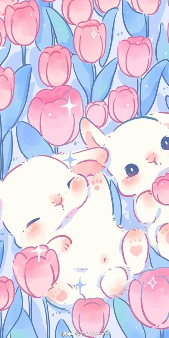 cute bunny backgrounds 0031