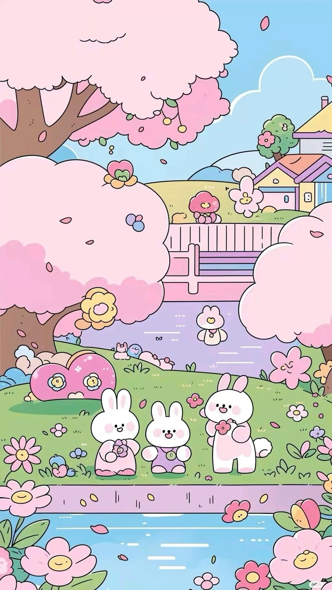 cute bunny backgrounds 0034