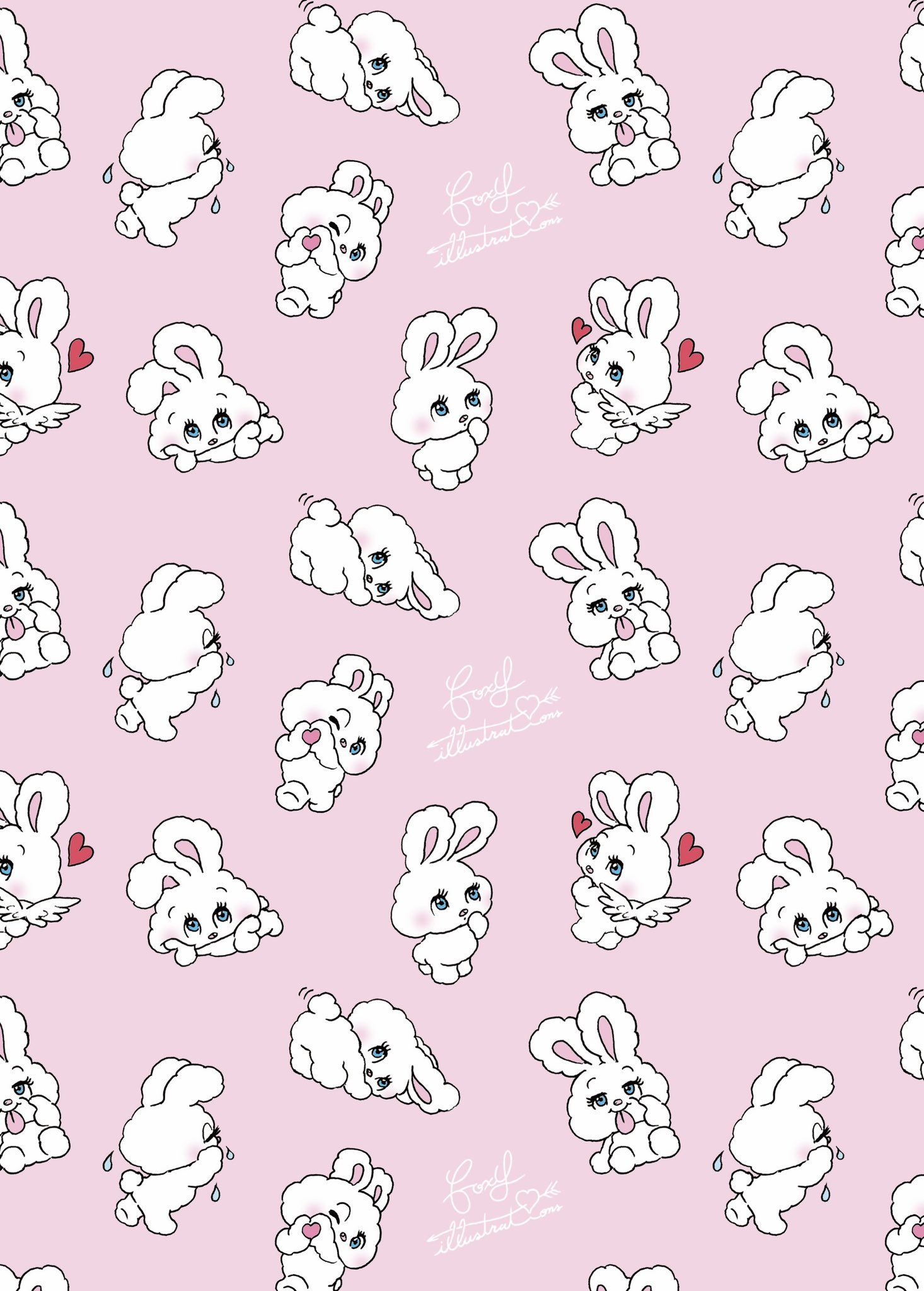 cute bunny backgrounds 0047