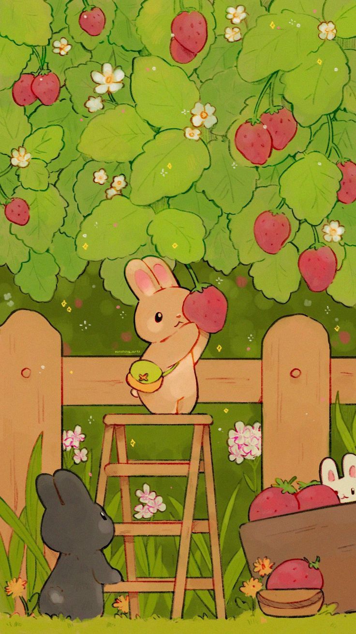 cute bunny backgrounds 0087