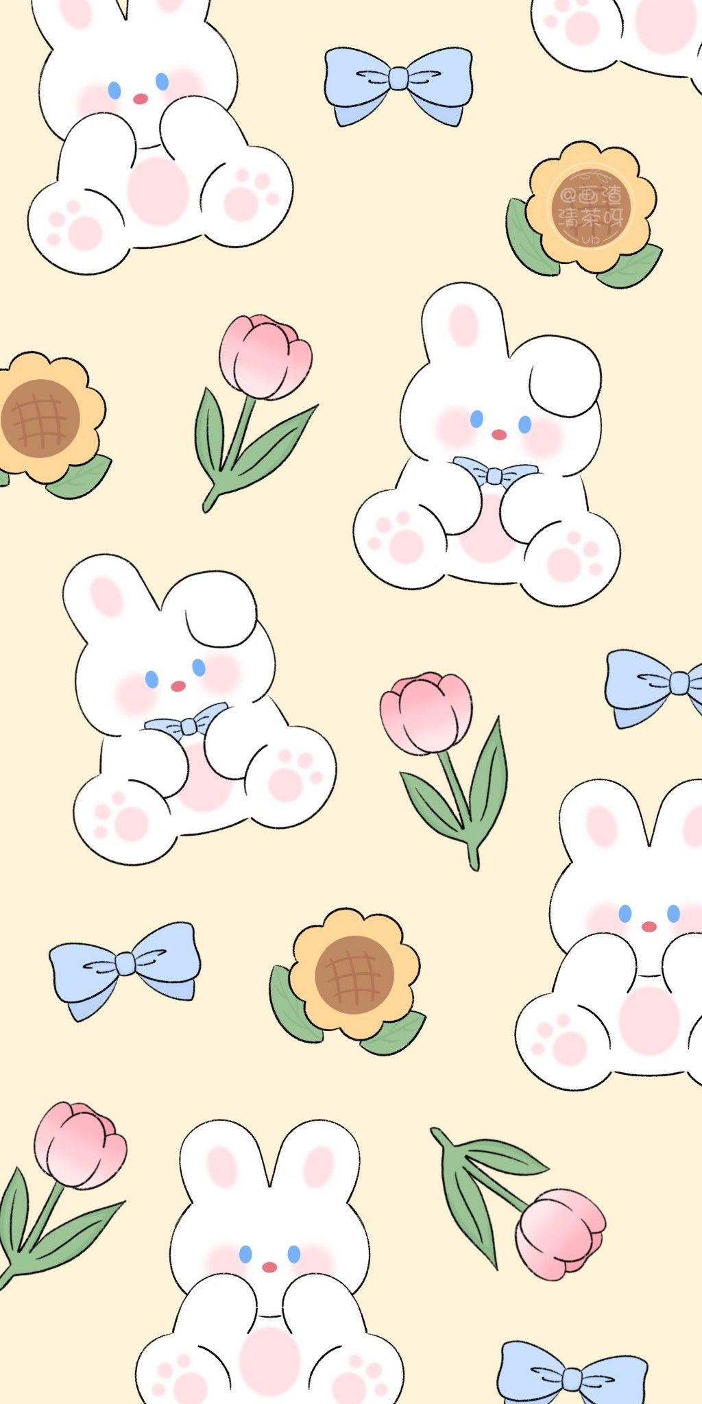 cute bunny backgrounds 0091