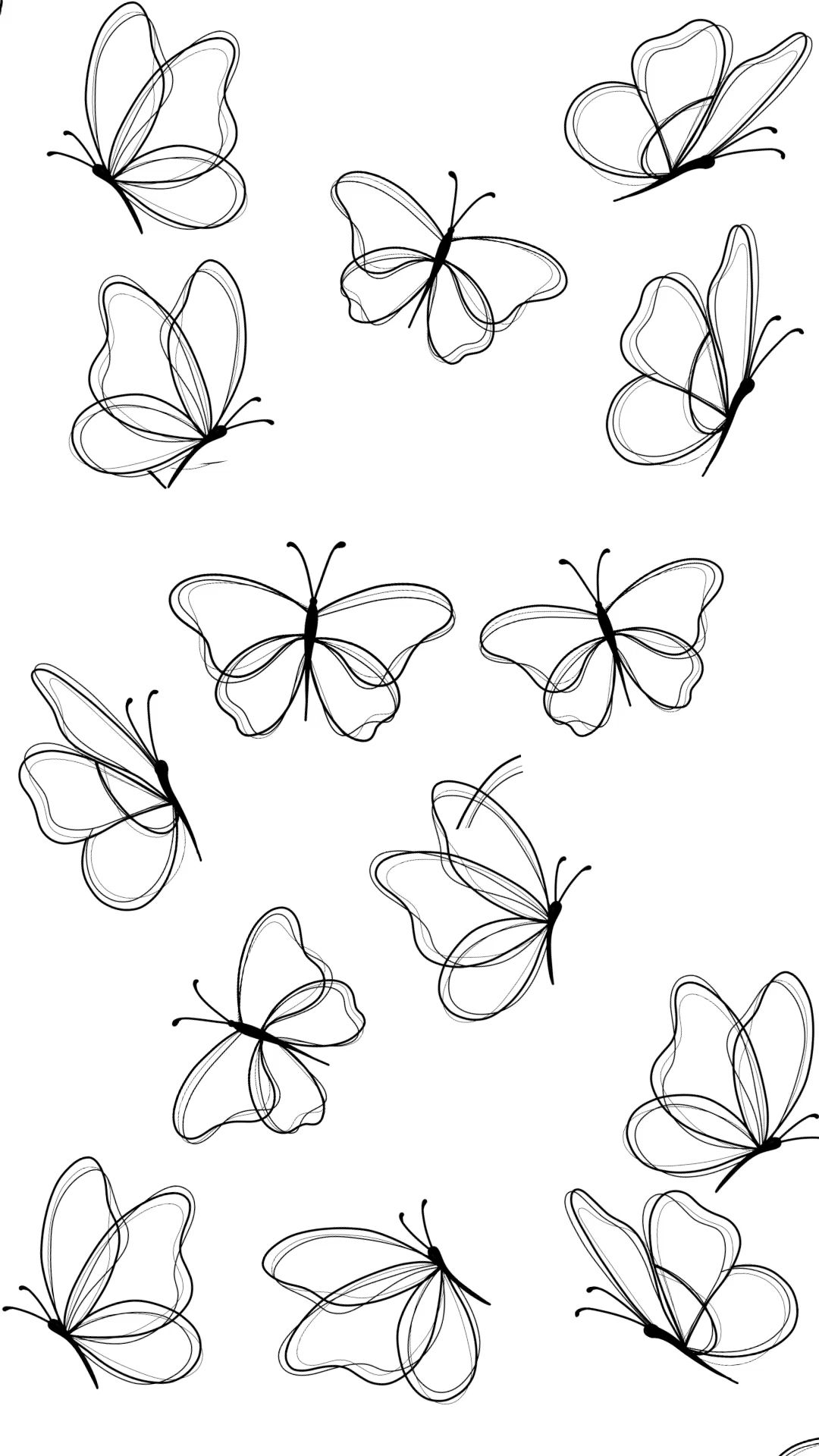 cute butterfly backgrounds 0010