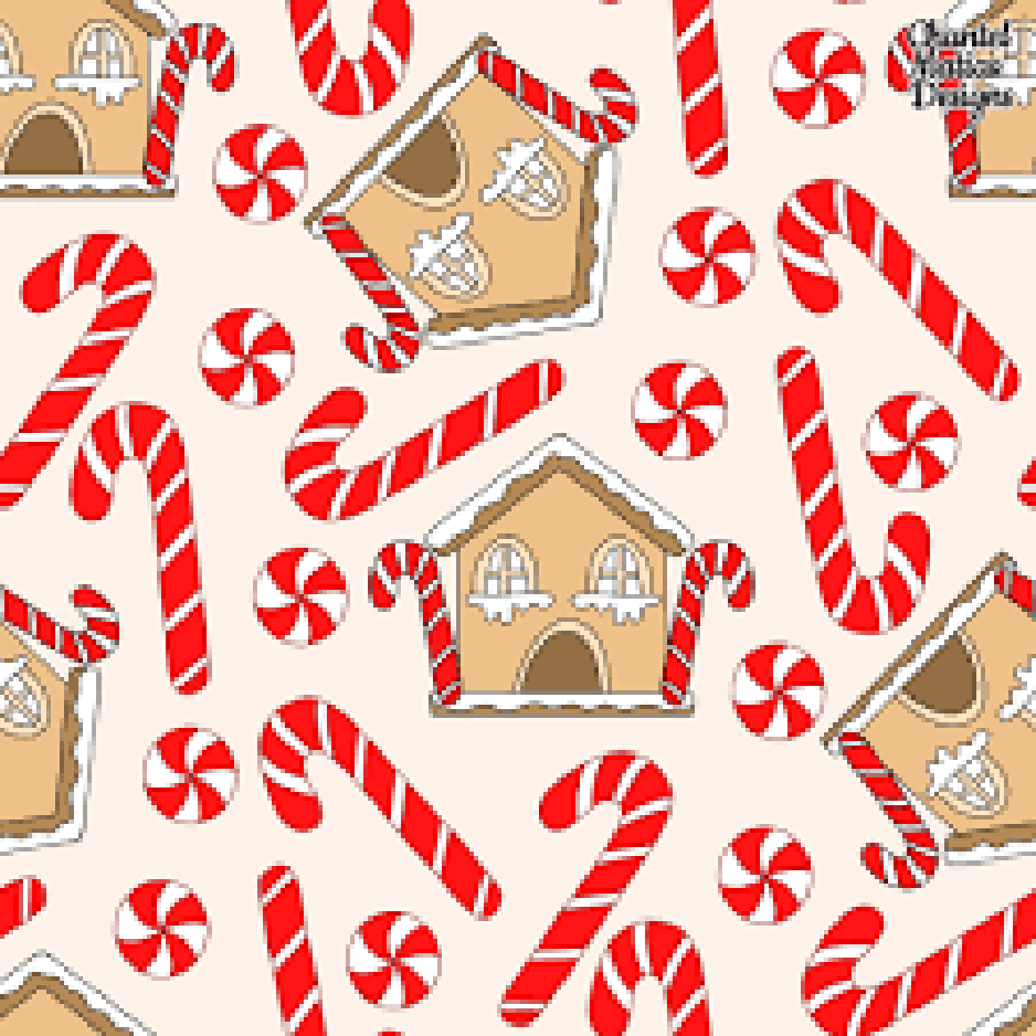 cute candy cane background 0033