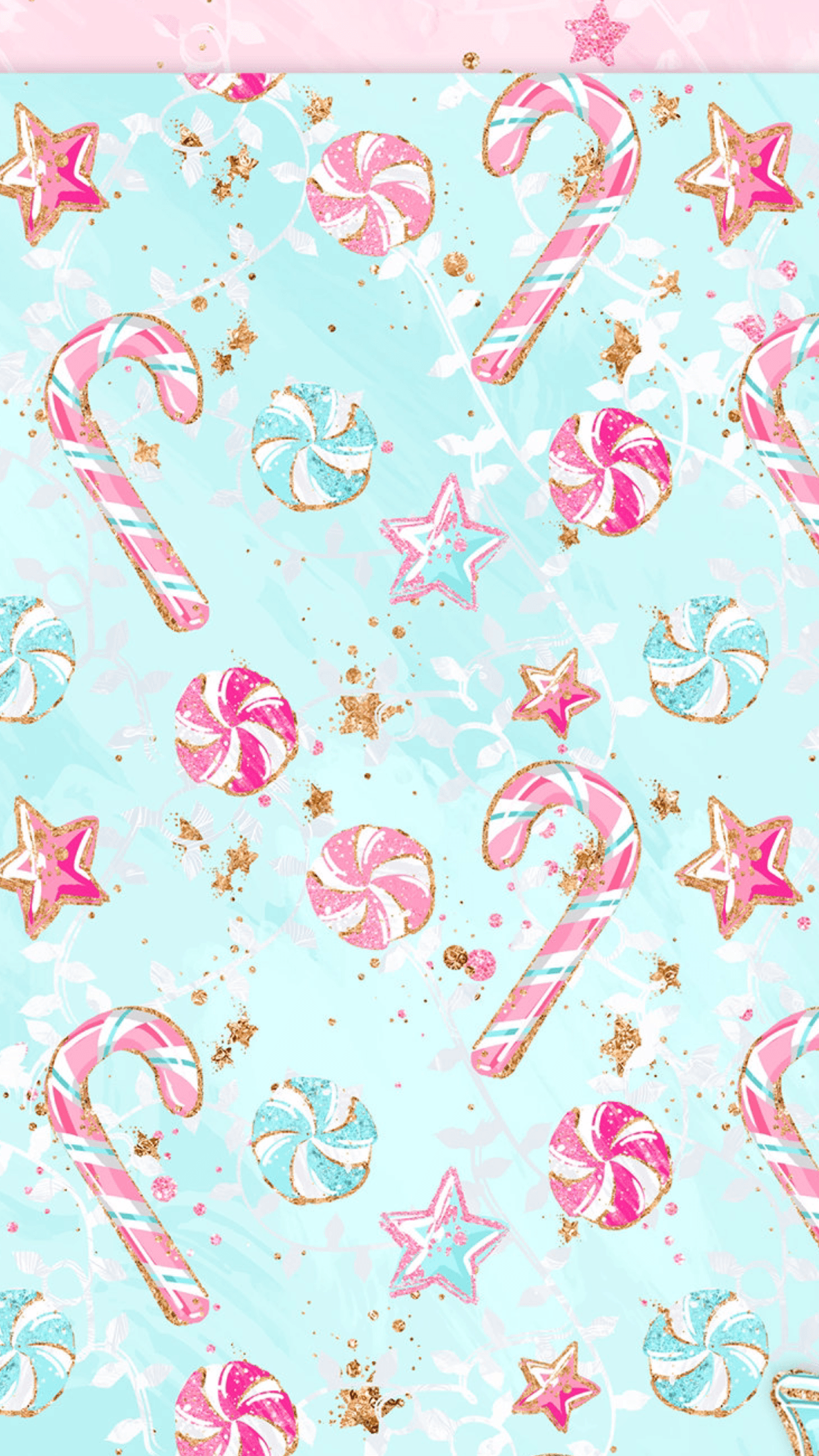 cute candy cane background 0037