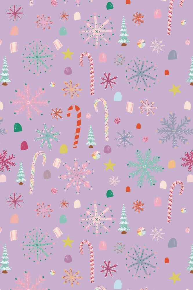 cute candy cane background 0057