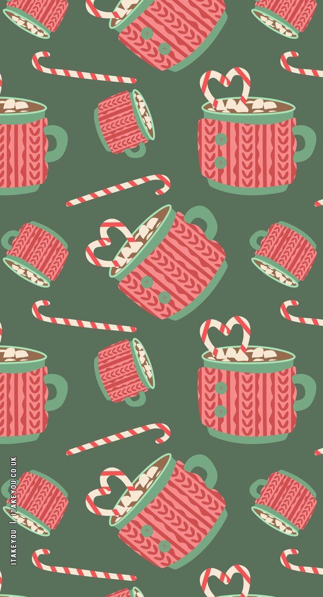 cute candy cane background 0065