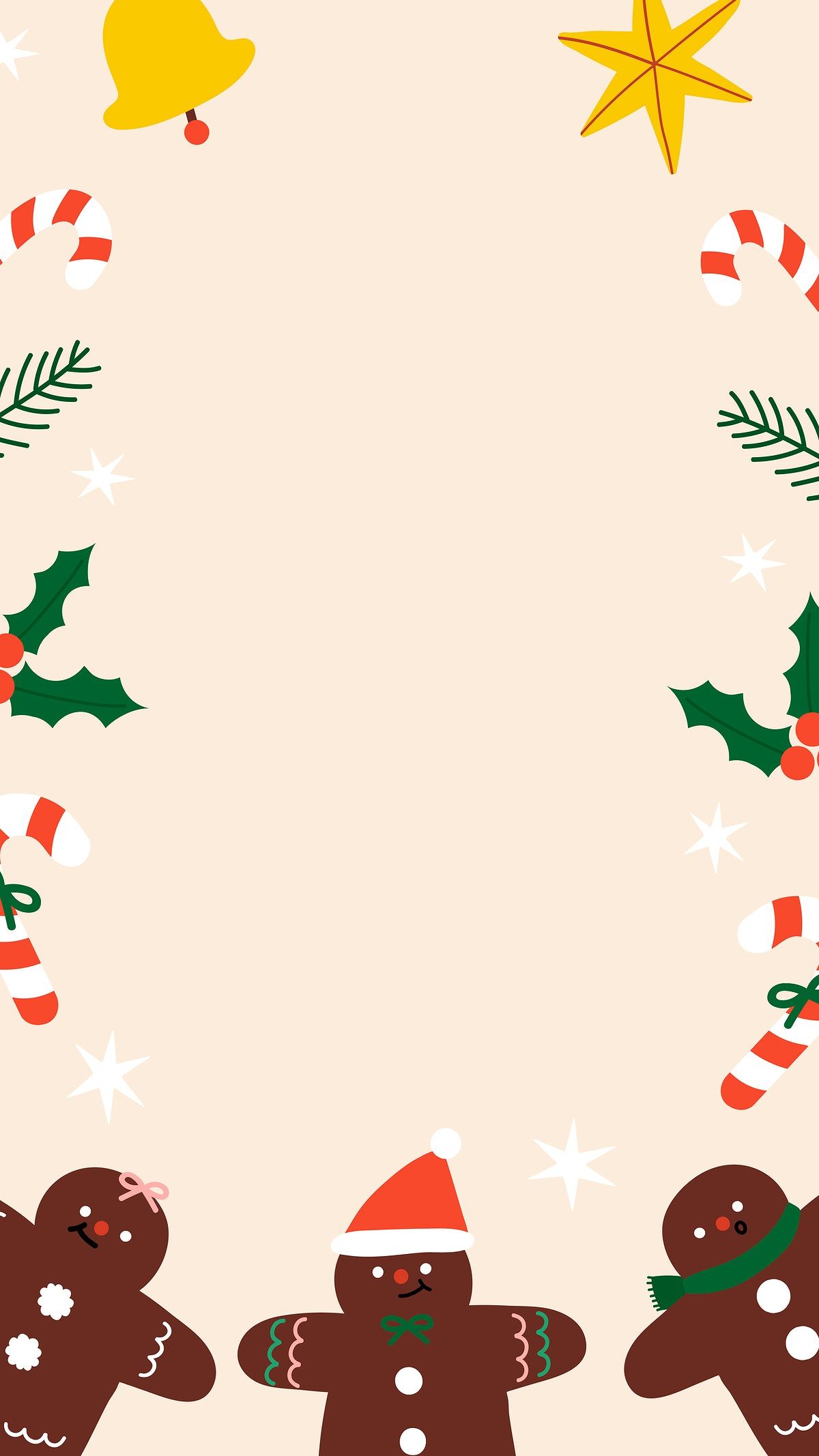 cute candy cane background 0094