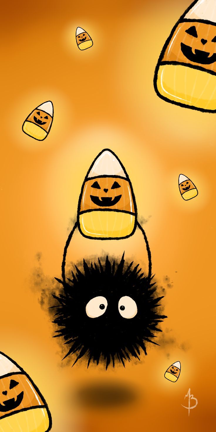 cute candy corn backgrounds 0093