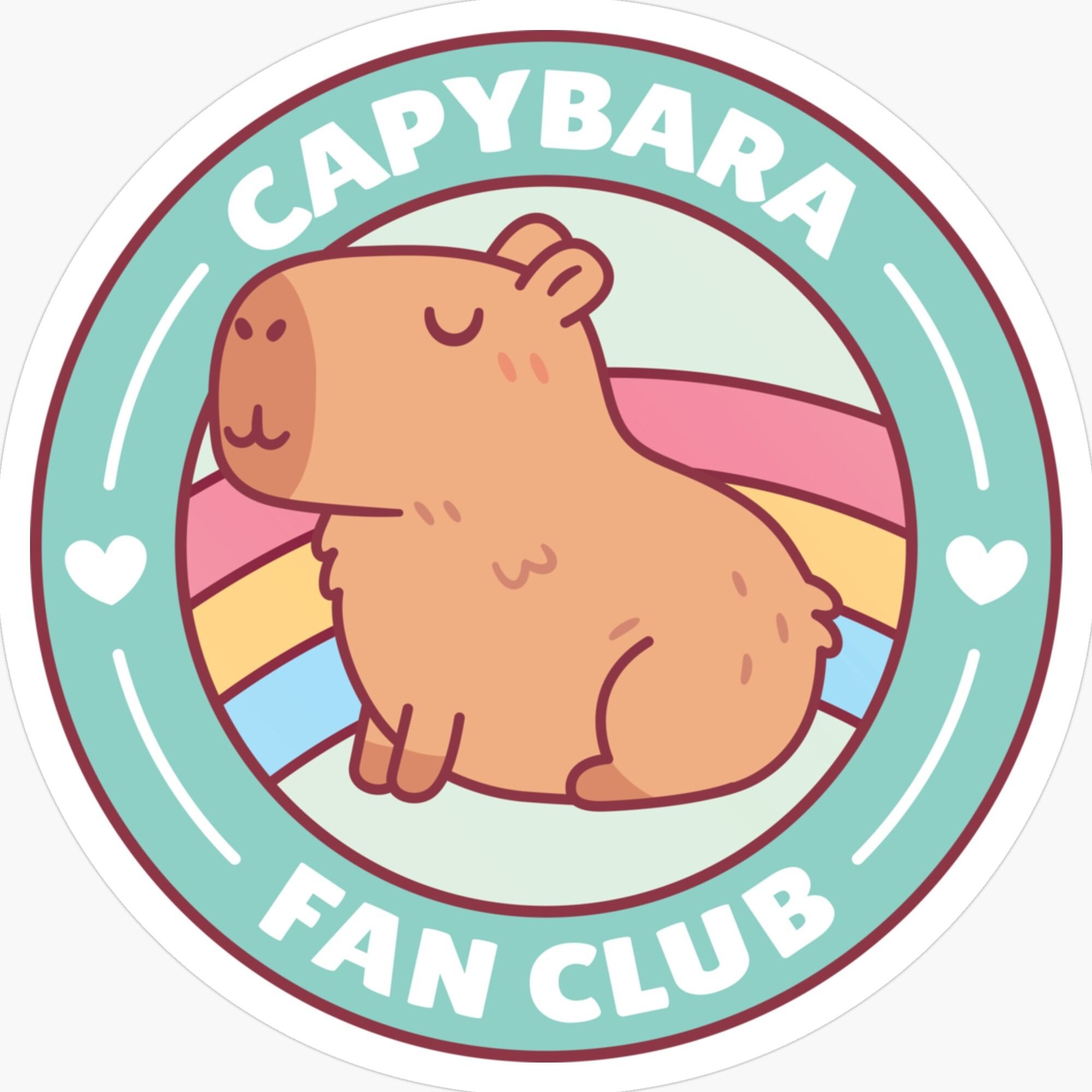 cute capybara backgrounds 0017