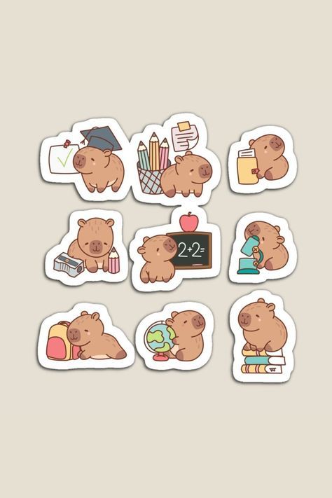 cute capybara backgrounds 0028