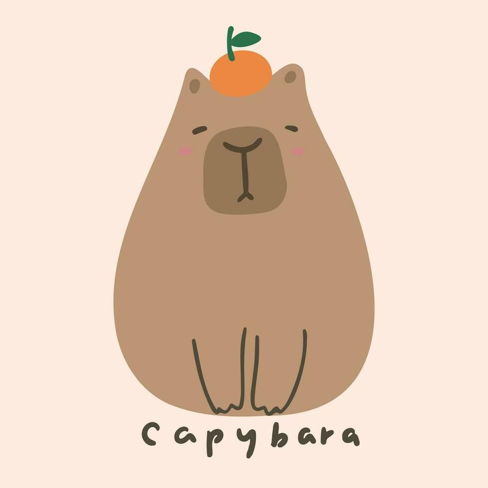 cute capybara backgrounds 0048