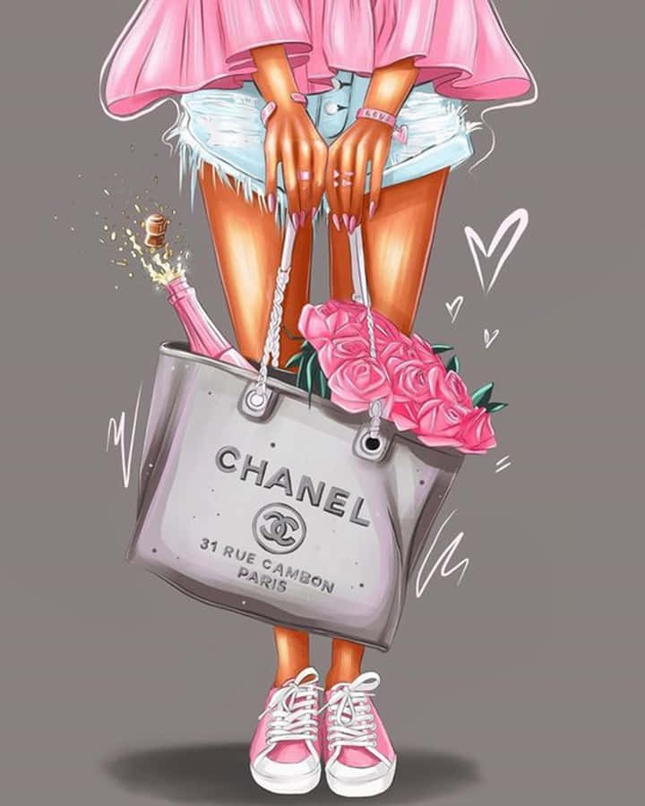 cute Chanel backgrounds 0059